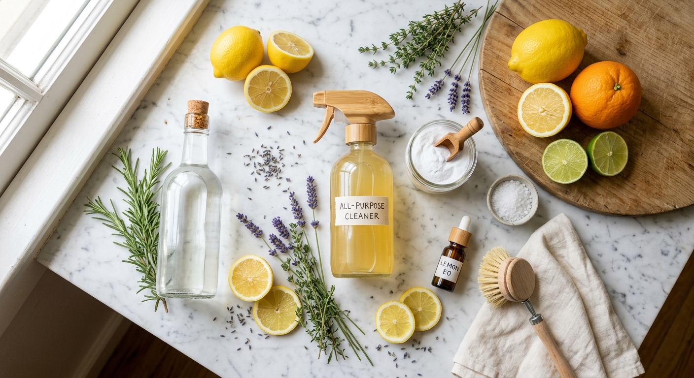 Naturlig rengöring hemma – effektiva och miljövänliga recept